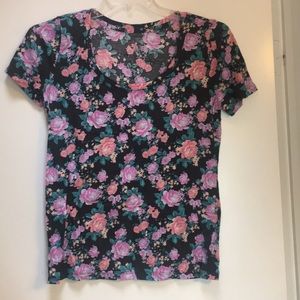 Urban Outfitters Basic Floral Tee